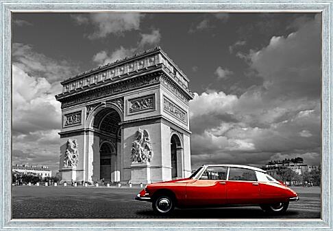 Картина - Триумфальная арка в Париже