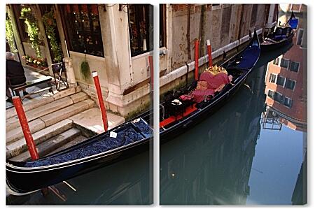 Модульная картина - Венецианская гондола