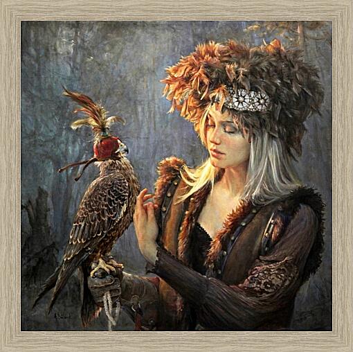 Картина - Охотница