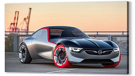 Картина маслом - Opel GT Concept (Опель)