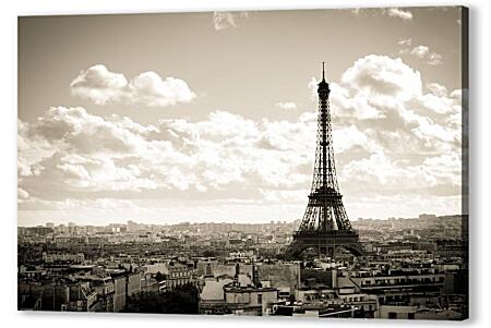 Постер (плакат) - Эйфелева башня. Париж