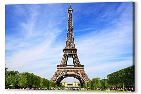 Картина маслом - Эйфелева башня. Париж