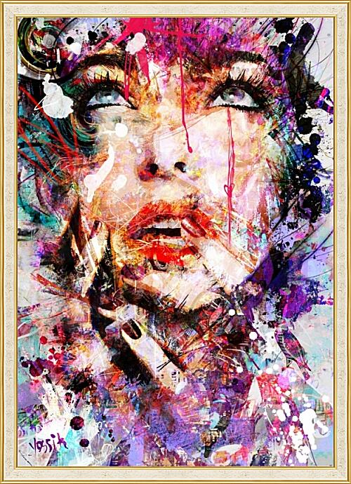 Картина - Арт. Лицо девушки