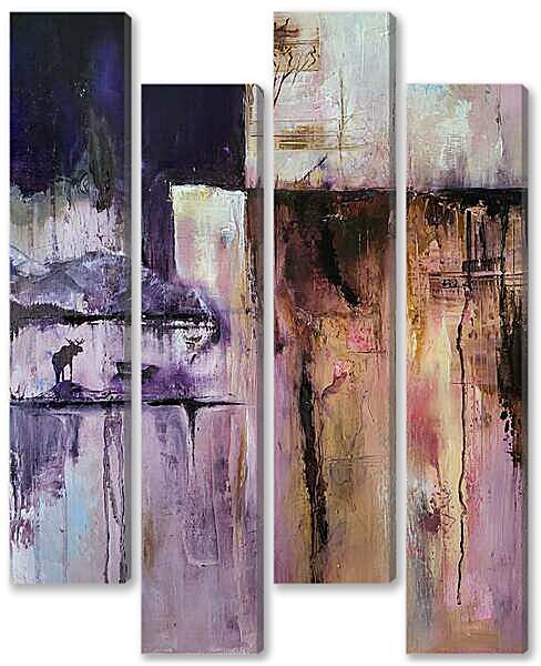 Модульная картина - Тайга