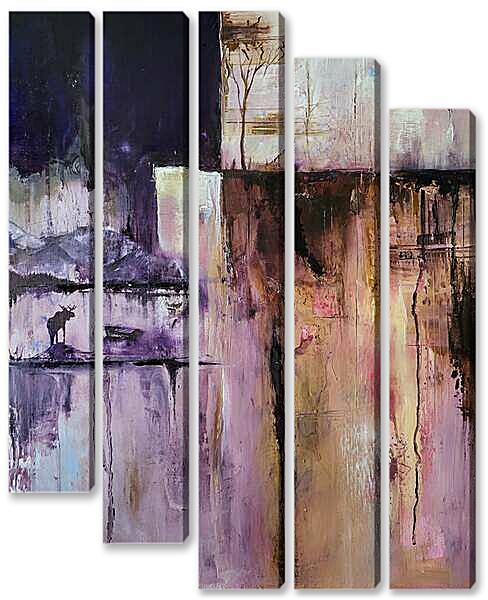 Модульная картина - Тайга