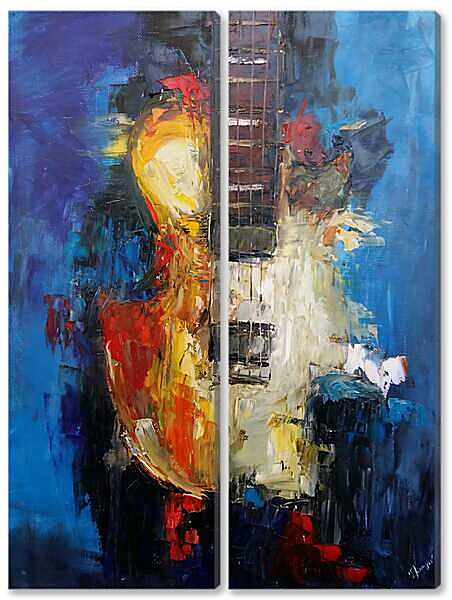 Модульная картина - Гитара