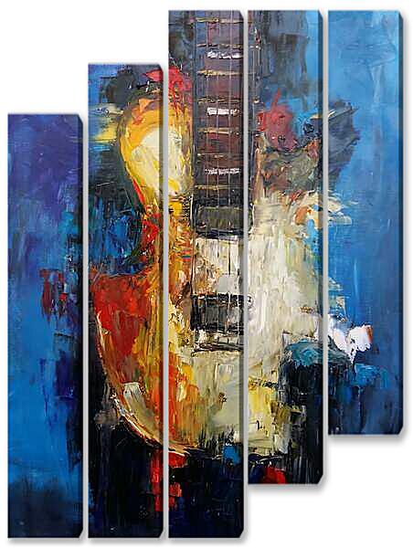 Модульная картина - Гитара