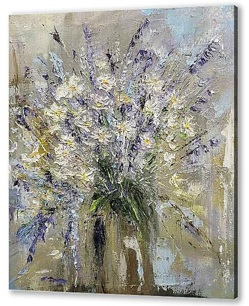 Постер (плакат) - Букет ромашек