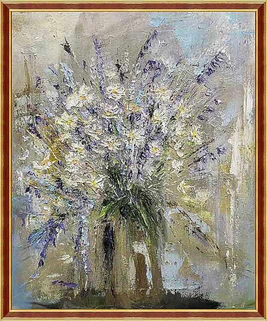 Картина - Букет ромашек