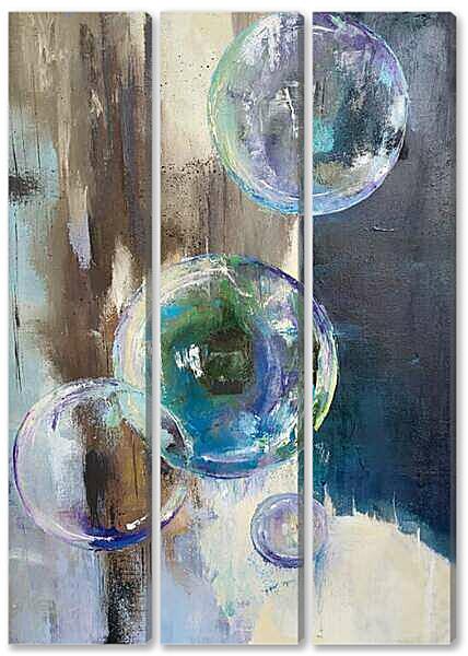 Модульная картина - Мыльные пузыри