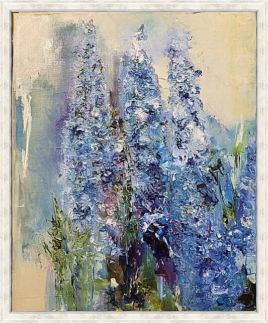 Картина - Дельфиниум