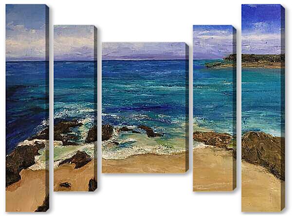 Модульная картина - Лазурный берег