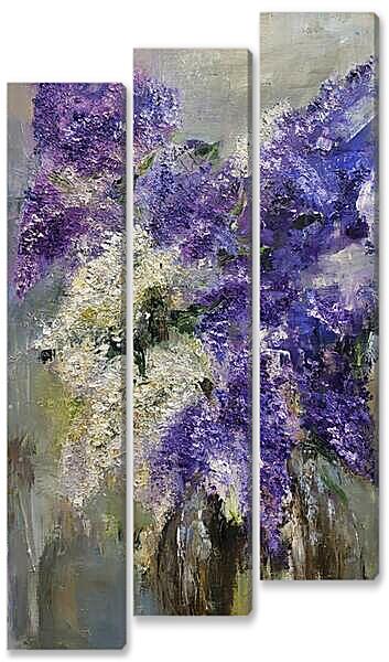 Модульная картина - Букет сирени