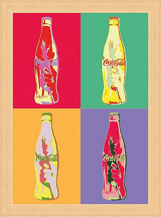 Картина - Coca-Cola. Поп-арт