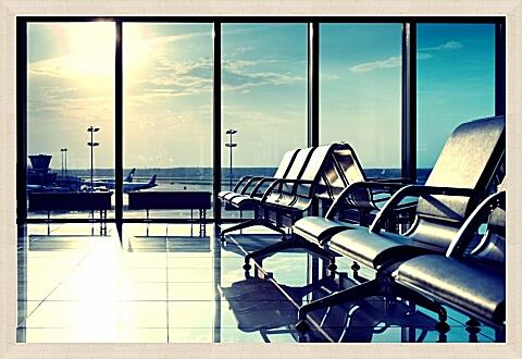 Картина - Аэропорт в г. Санкт-Петербург