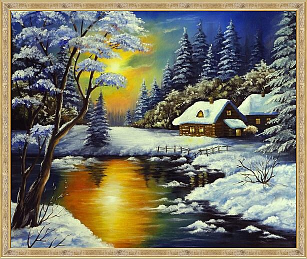 Картина - Зима