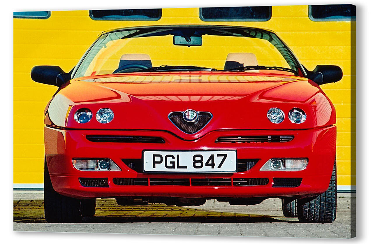 Картина маслом - Alfa Romeo-48