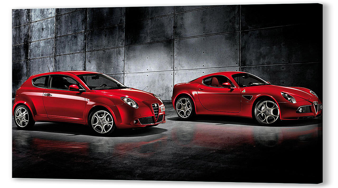 Картина маслом - Alfa Romeo-63
