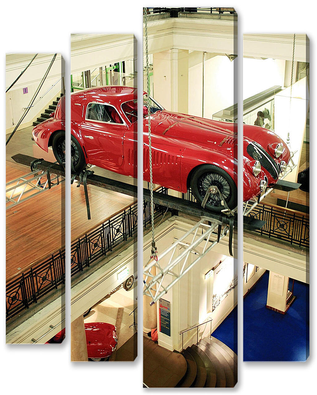 Модульная картина - Alfa Romeo-128
