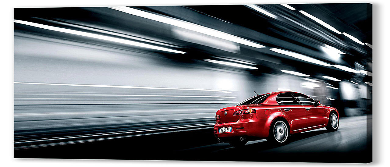 Картина маслом - Alfa Romeo-222