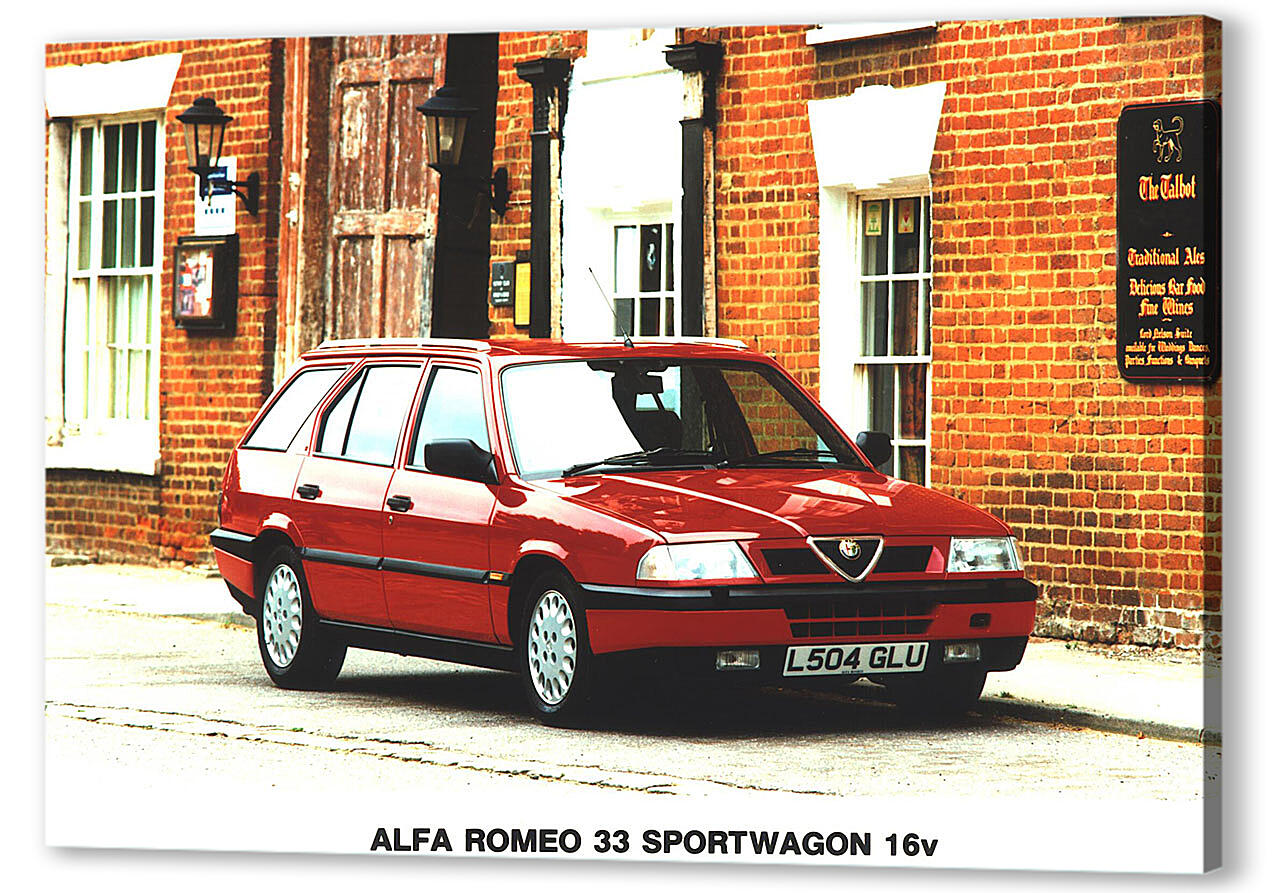 Постер (плакат) - Alfa Romeo-268