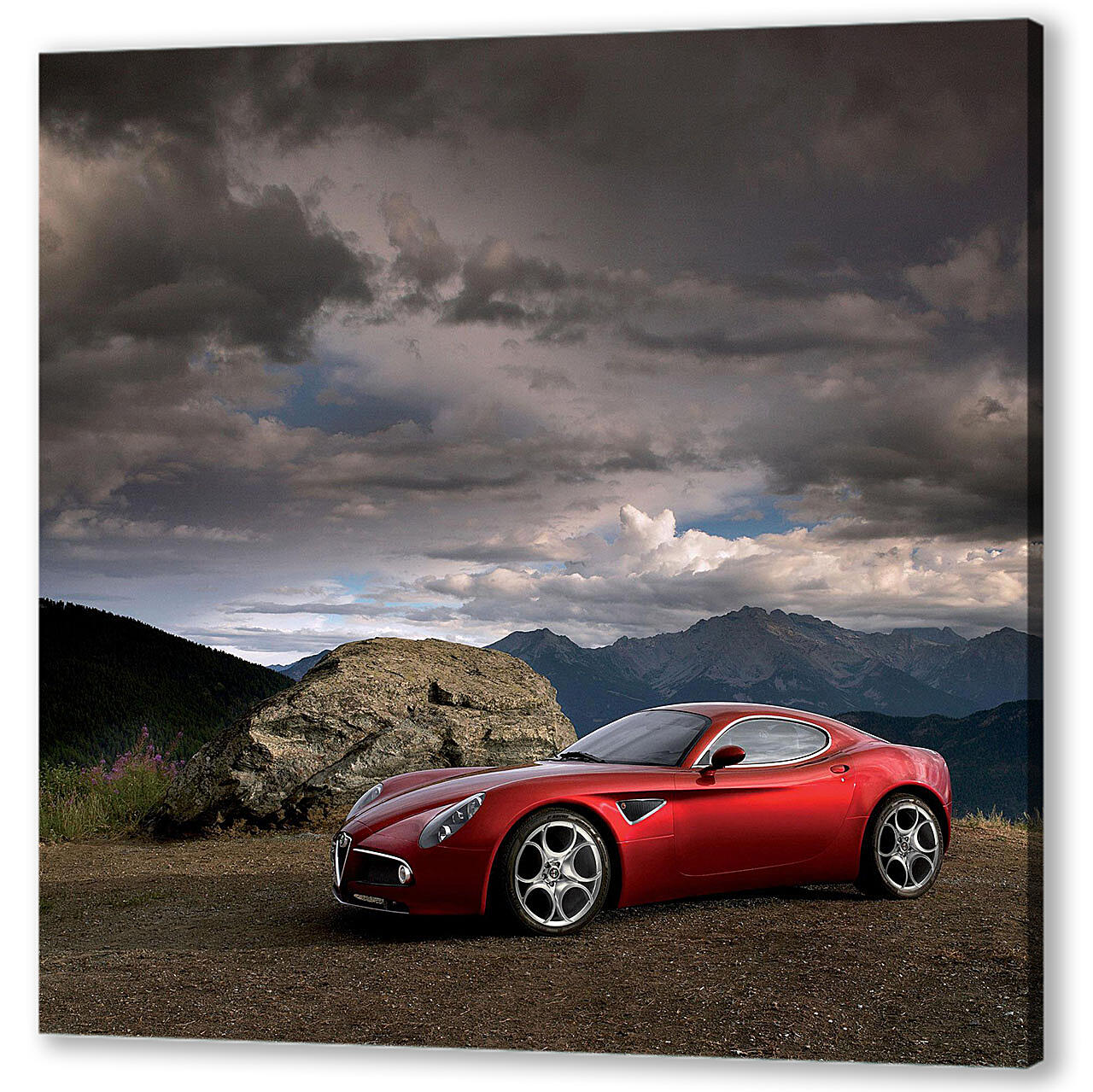 Картина маслом - Alfa Romeo-277