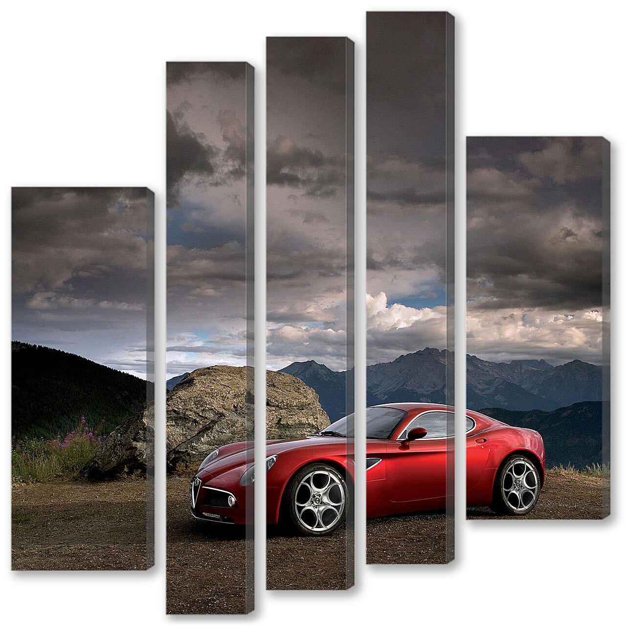 Модульная картина - Alfa Romeo-277