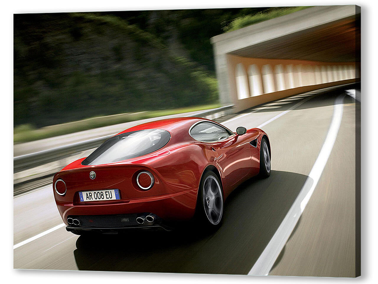 Постер (плакат) - Alfa Romeo-278