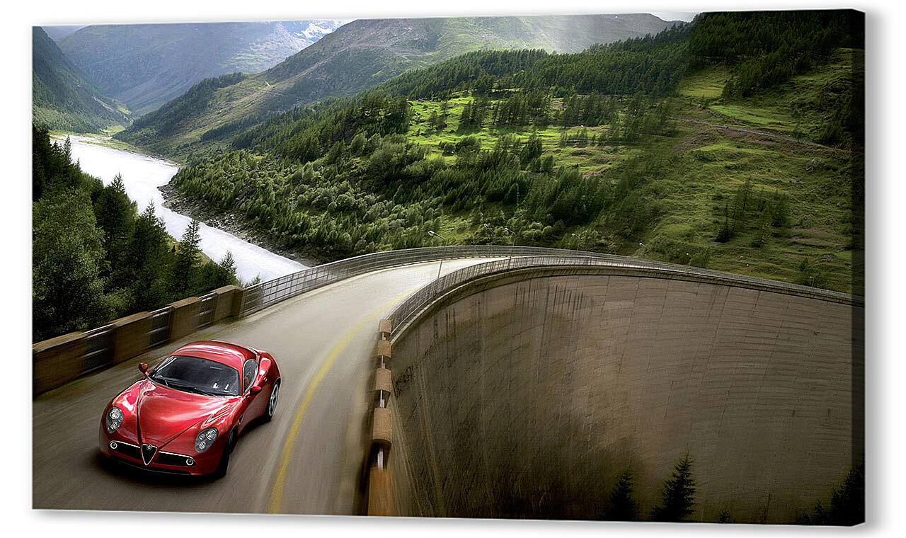 Картина маслом - Alfa Romeo-282