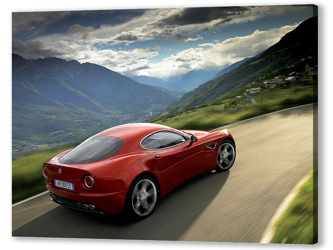 Картина маслом - Alfa Romeo-283