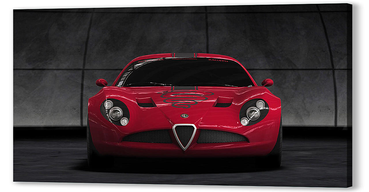 Картина маслом - Alfa Romeo-304