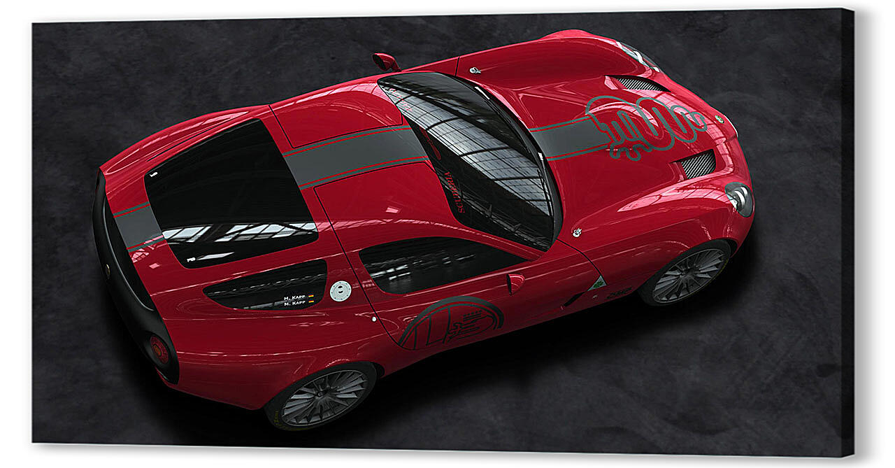 Картина маслом - Alfa Romeo-305
