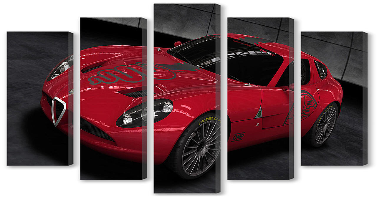 Модульная картина - Alfa Romeo-307