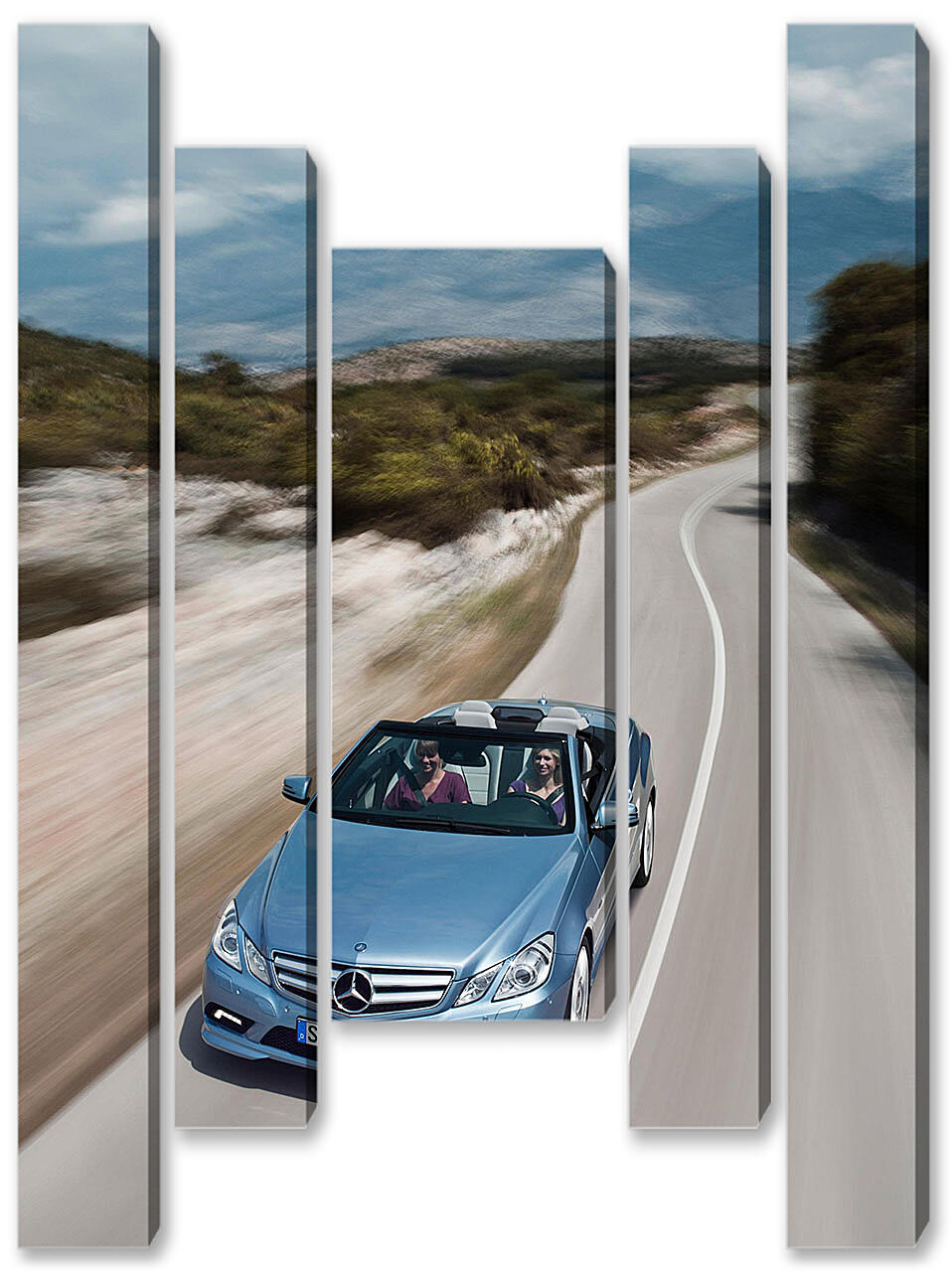Модульная картина - Mercedes-95