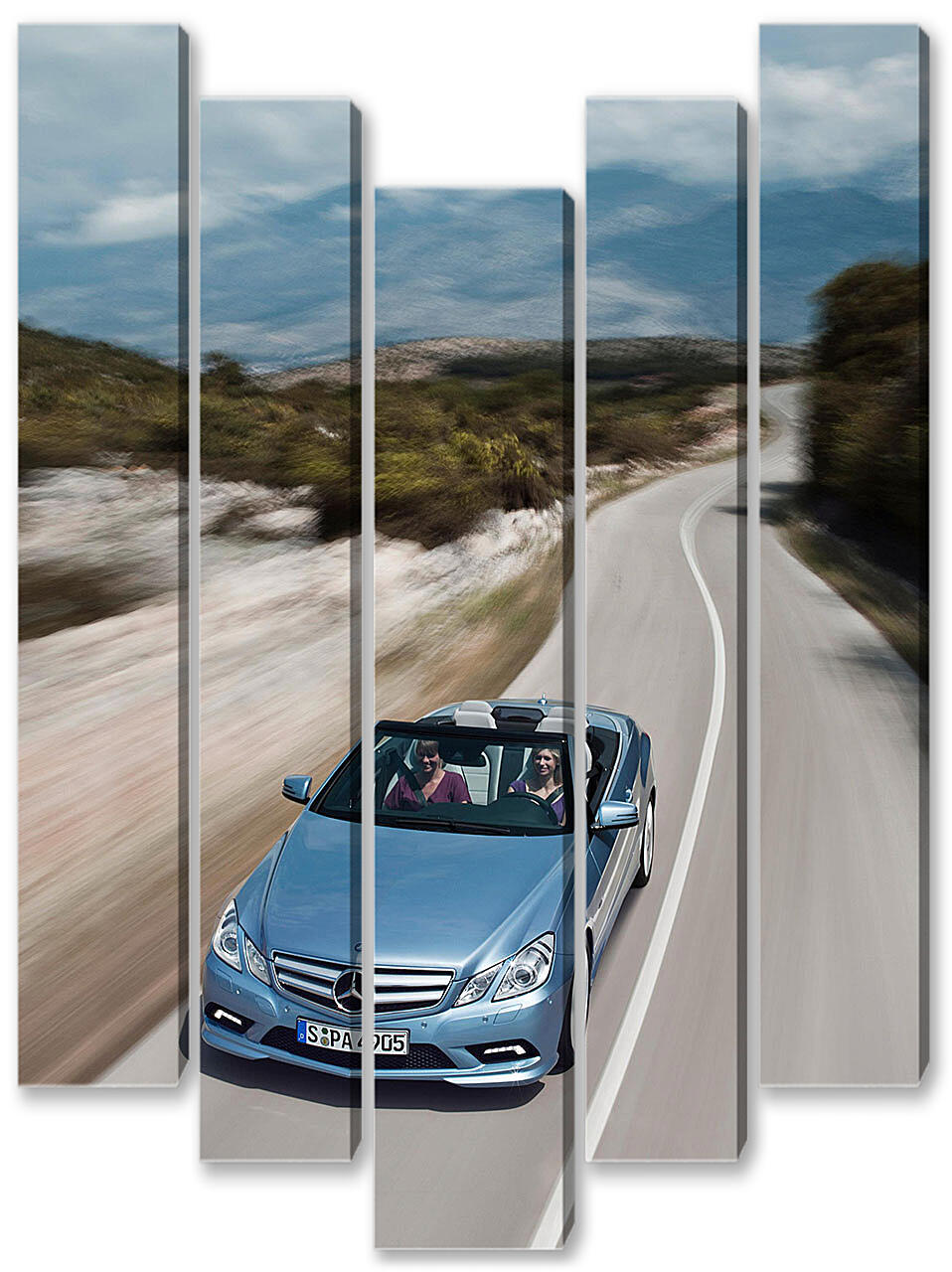 Модульная картина - Mercedes-95