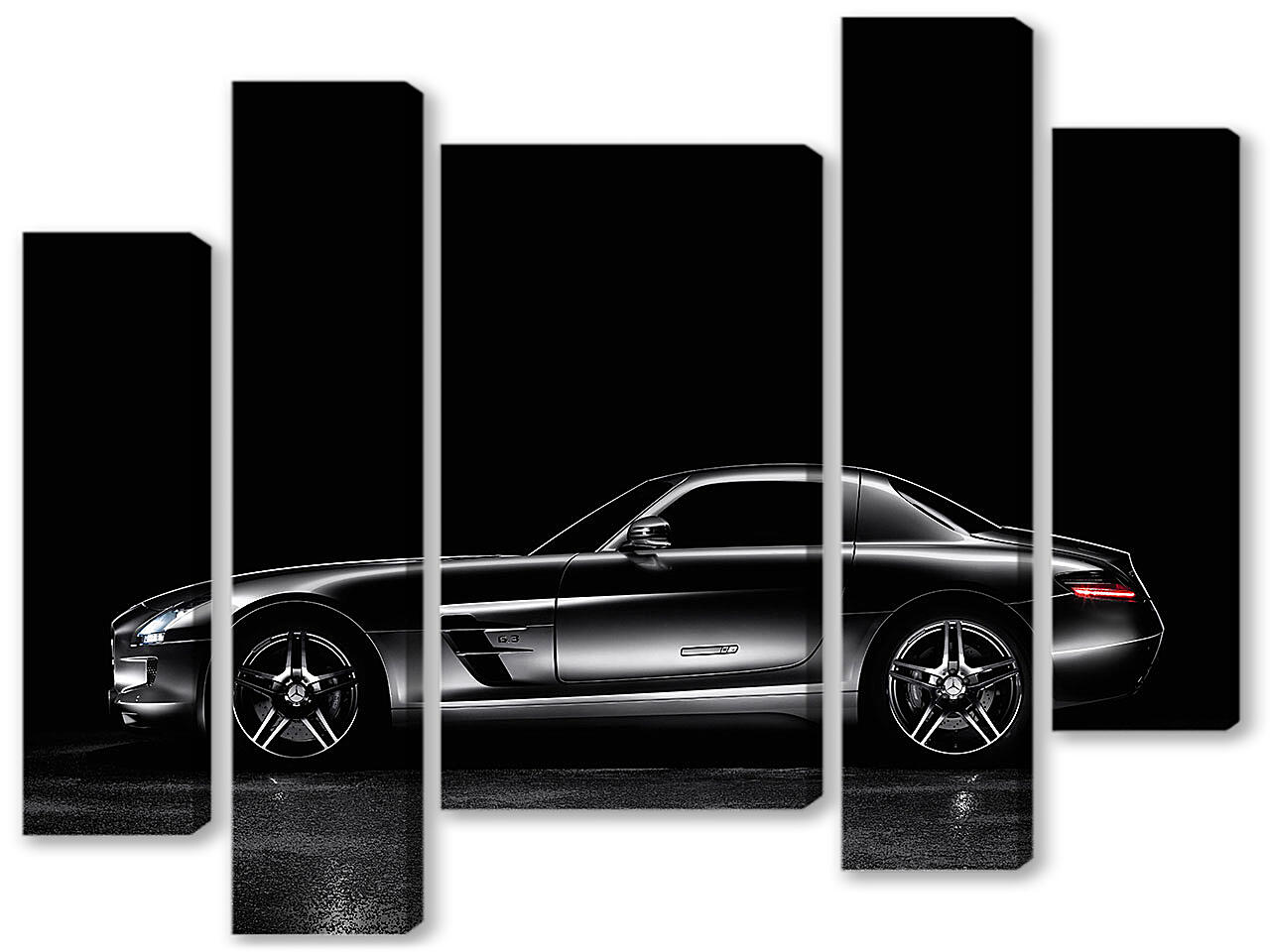 Модульная картина - Mercedes-200