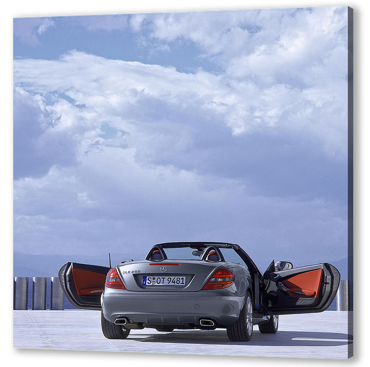 Постер (плакат) - Mercedes-250