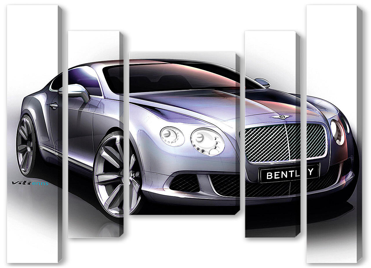 Модульная картина - Bentley-79
