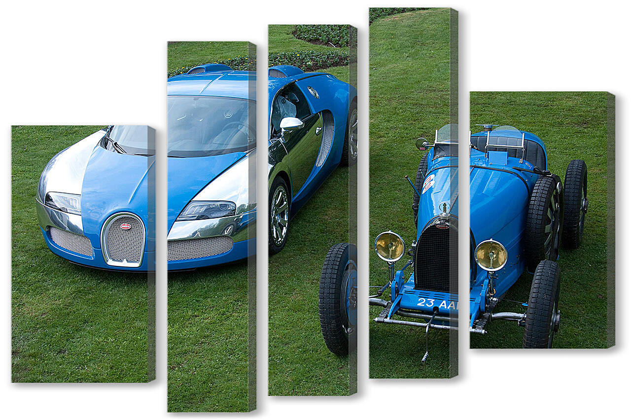 Модульная картина - Бугатти (Bugatti)-14