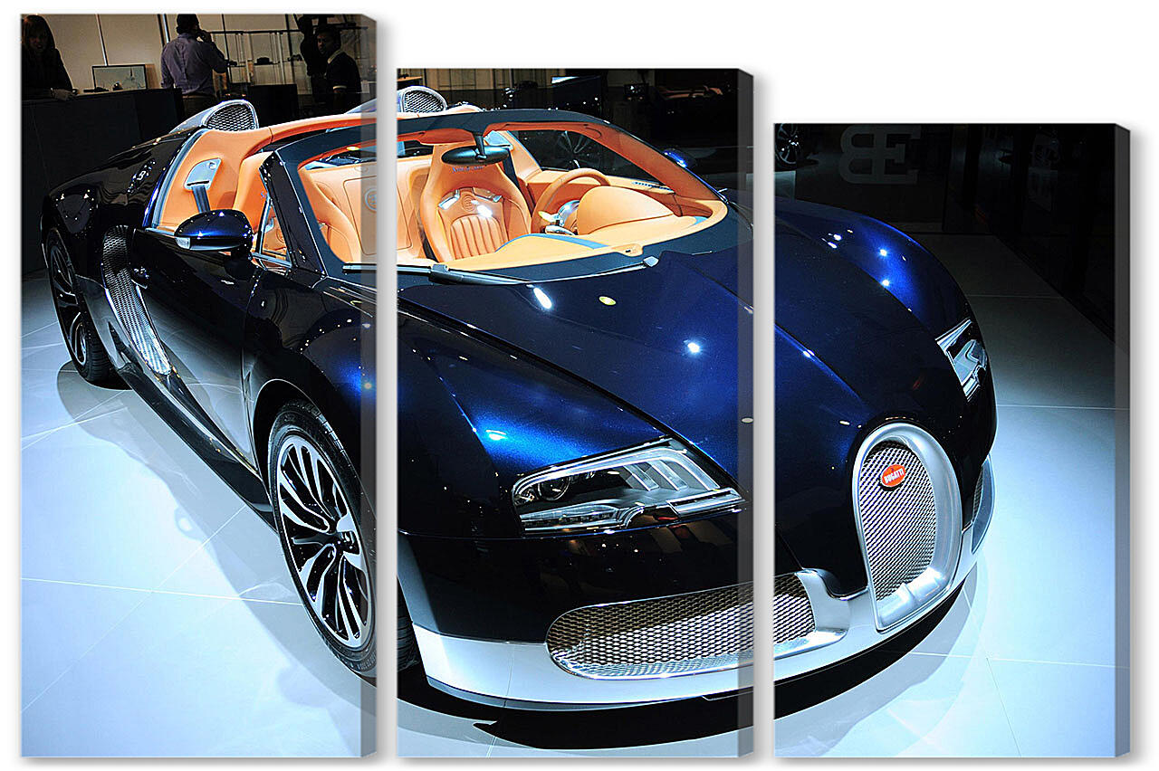Модульная картина - Бугатти (Bugatti)-15