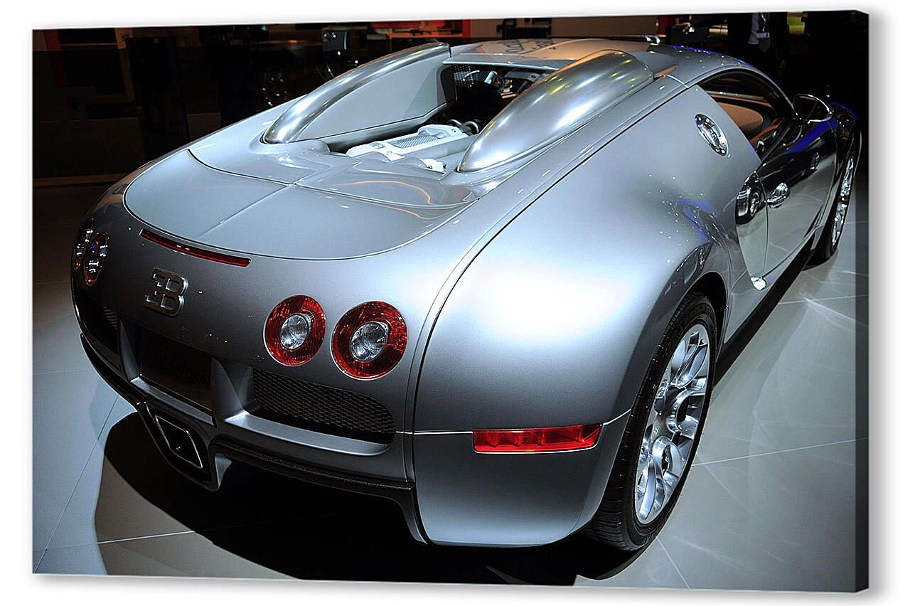 Картина маслом - Бугатти (Bugatti)-16