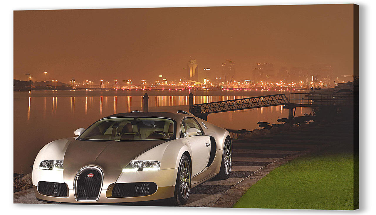 Постер (плакат) - Бугатти (Bugatti)-35