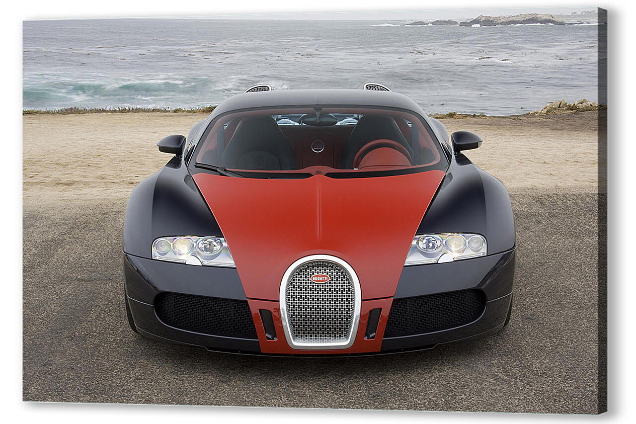 Картина маслом - Бугатти (Bugatti)-50