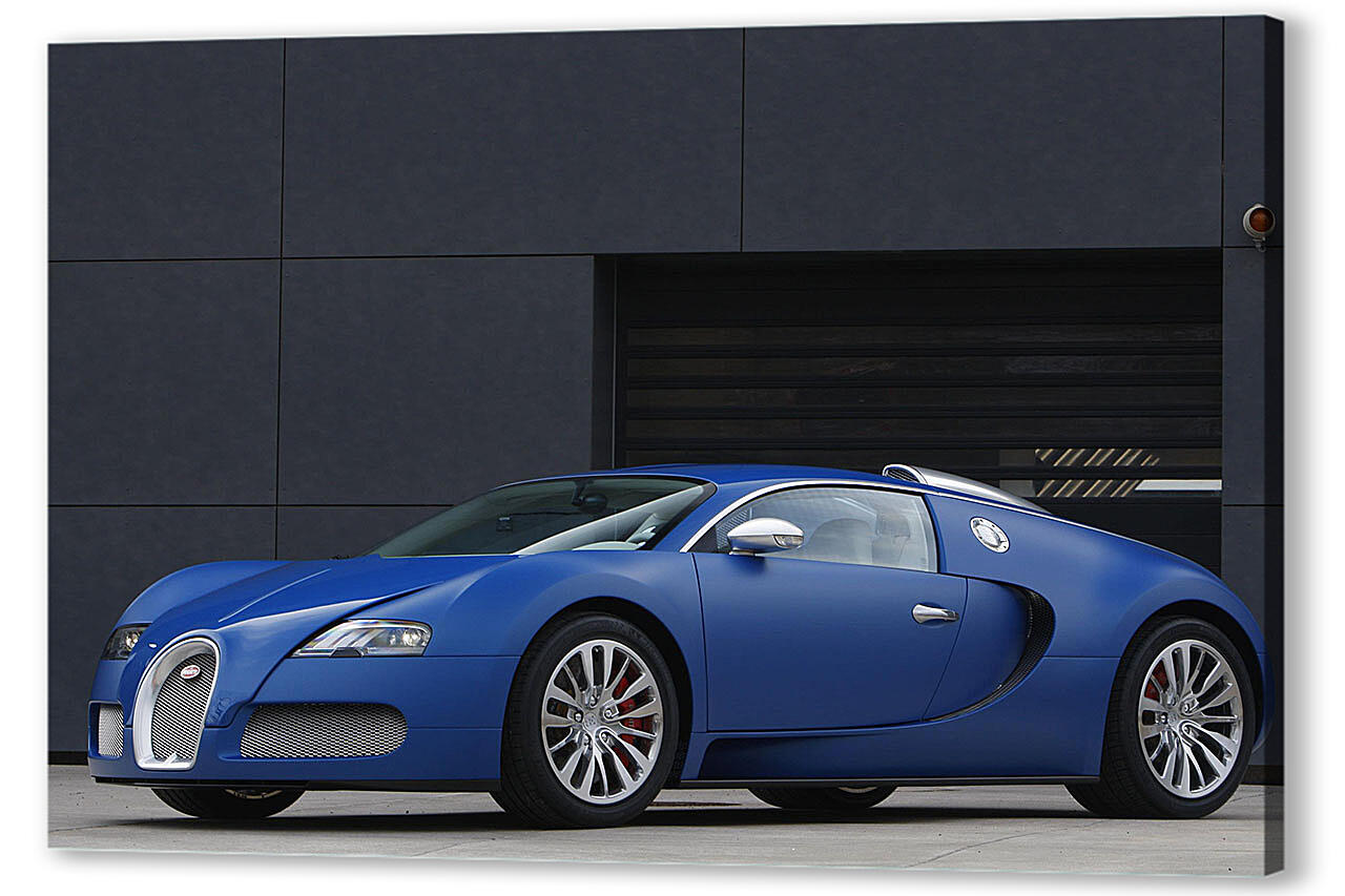 Картина маслом - Бугатти (Bugatti)-64