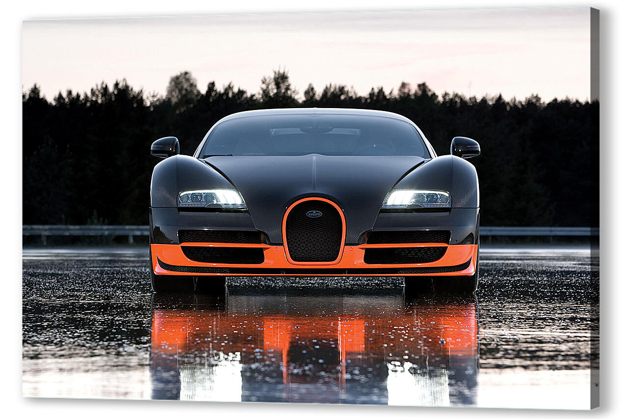 Картина маслом - Бугатти (Bugatti)-74