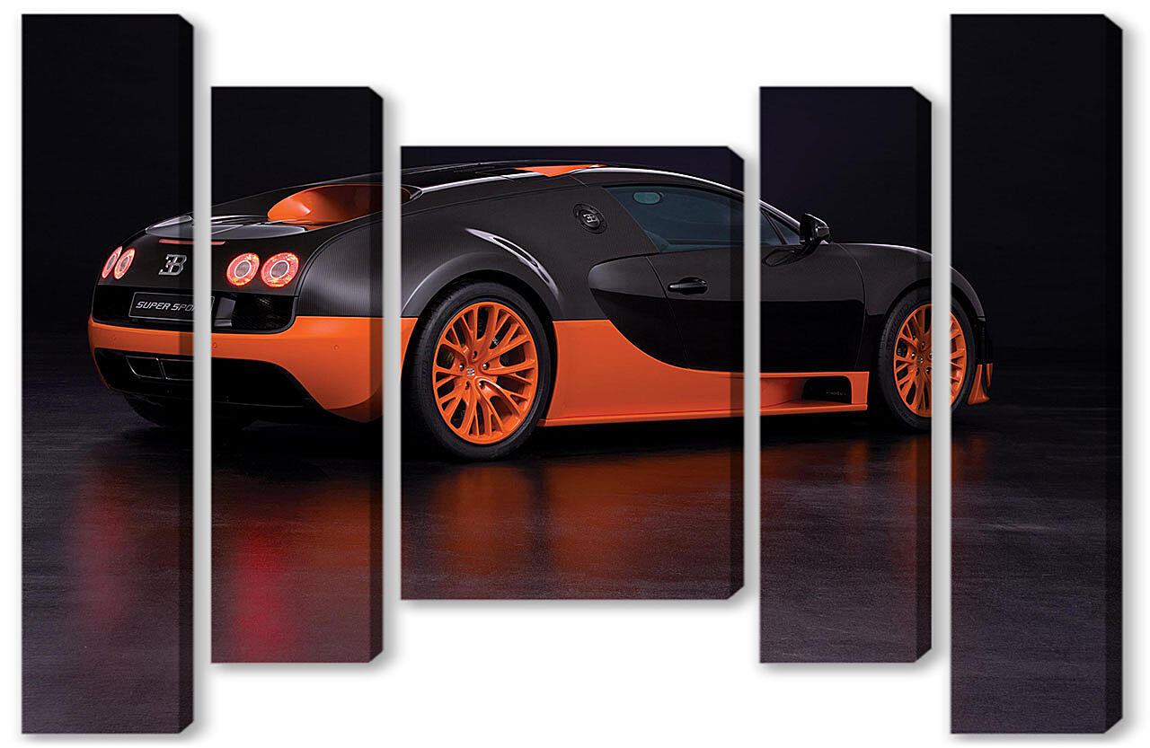 Модульная картина - Бугатти (Bugatti)-75