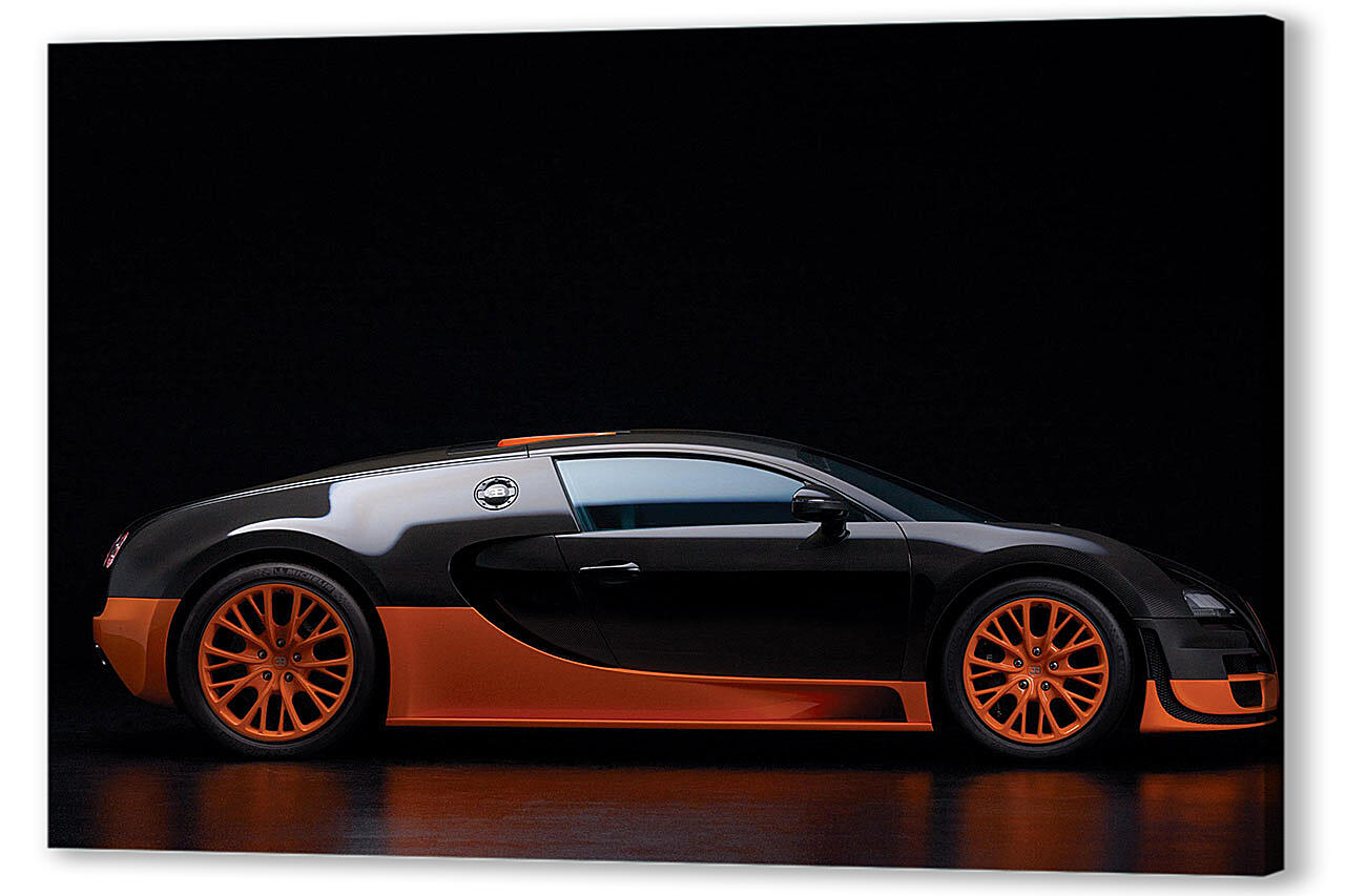 Картина маслом - Бугатти (Bugatti)-76