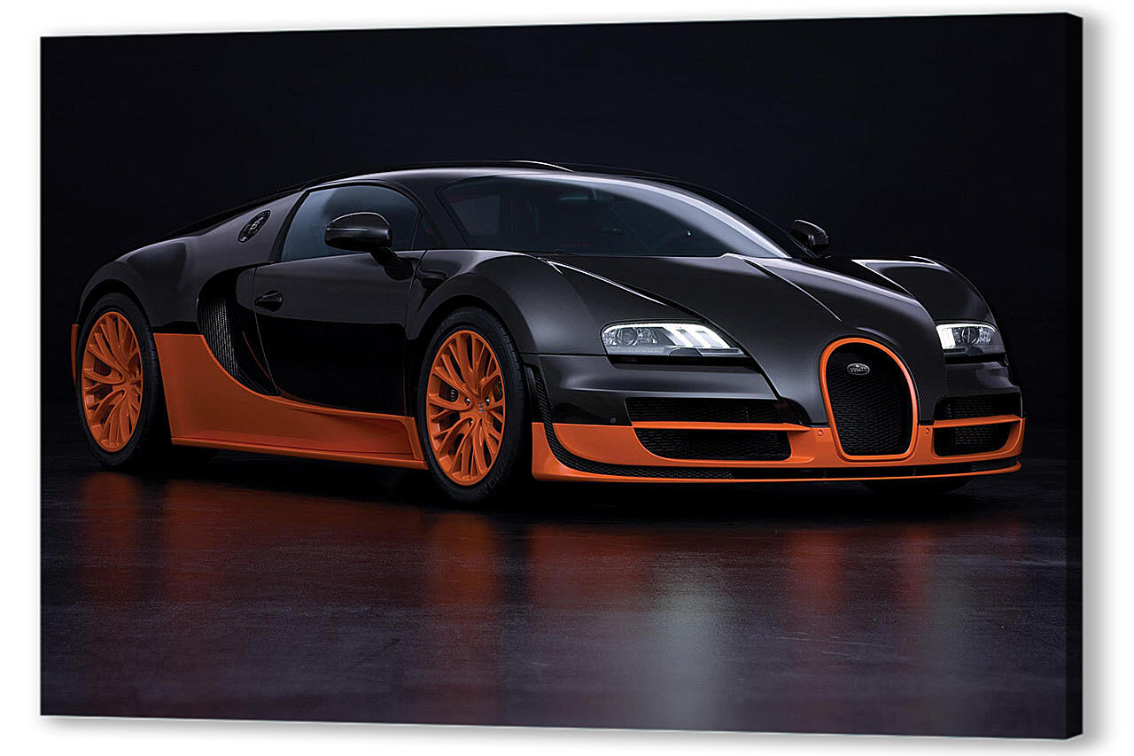 Картина маслом - Бугатти (Bugatti)-77