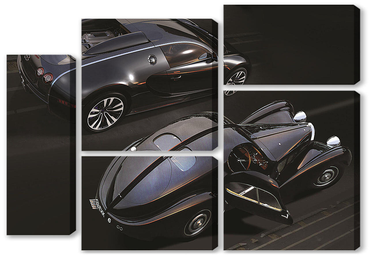 Модульная картина - Бугатти (Bugatti)-106
