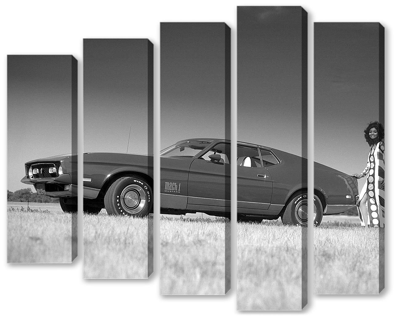 Модульная картина - Mustang-14